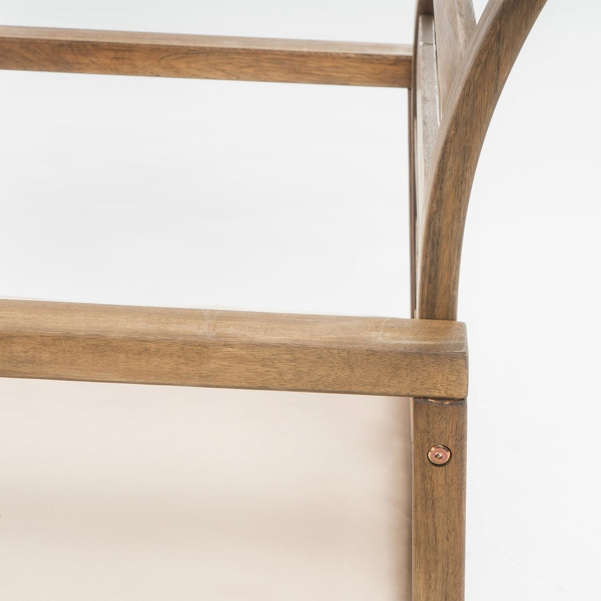 Acacia Wood Club Chairs 2-Pcs Set L165824