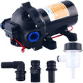 12v Water Pressure Diaphragm Pump 60 Psi Pack of 2 H359
