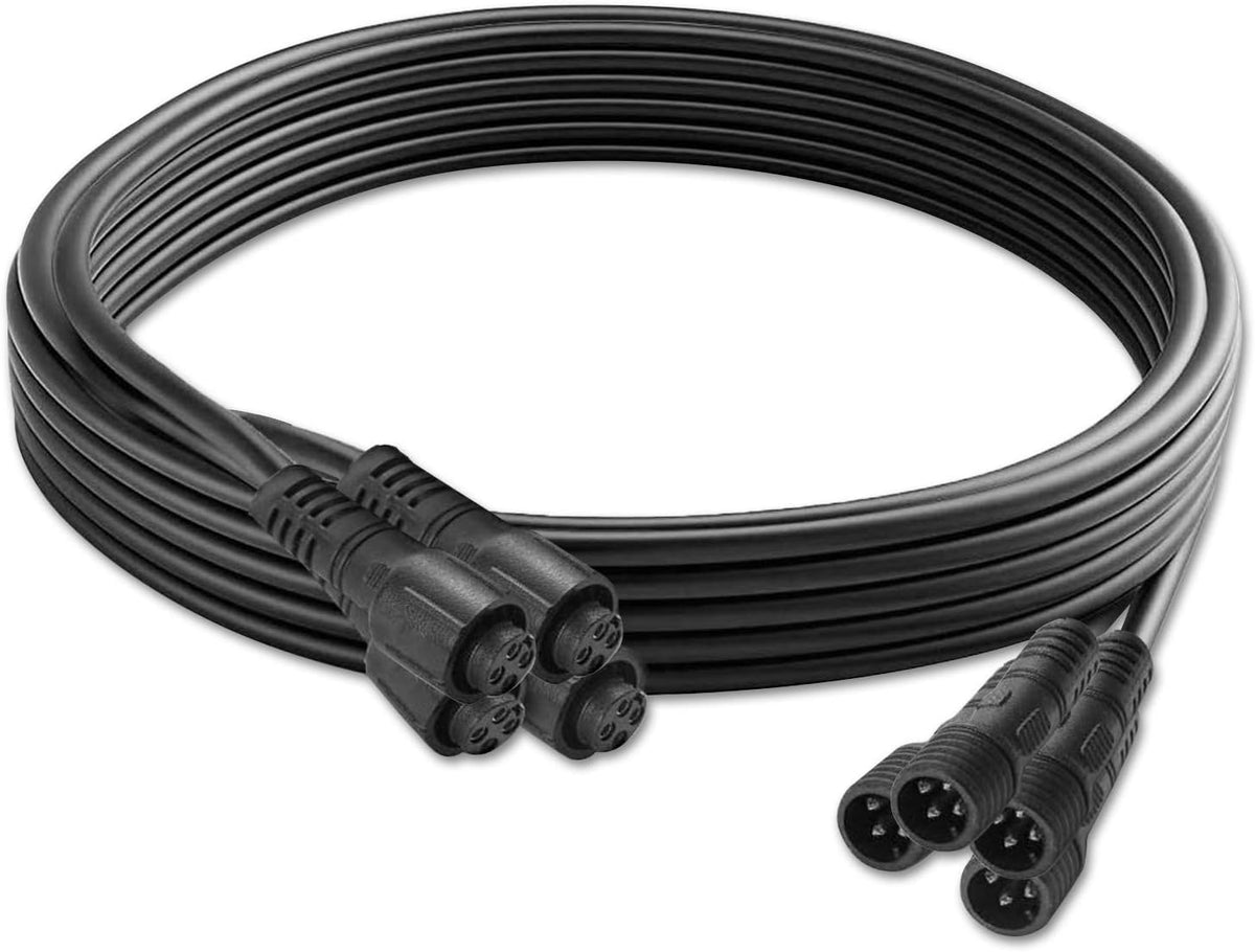 10FT 4Pin Extension Wire Cable for RGB LED Lights (4 Packs) H4610