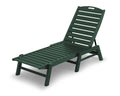 Green Stackable Nautical Chaise G85869