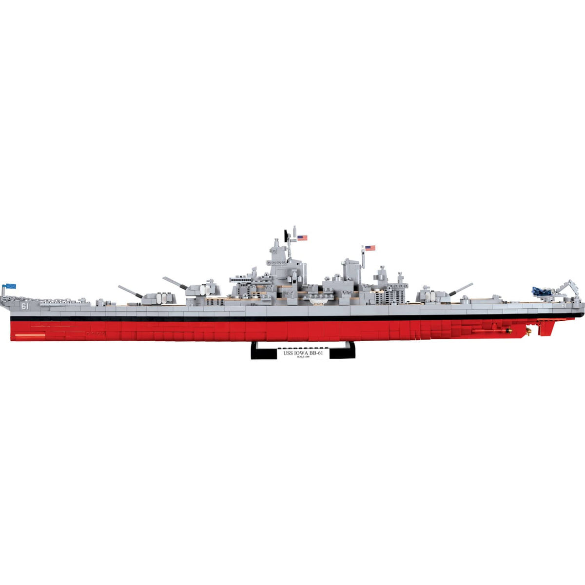 Battleship USS Iowa (BB-61) / USS Missouri (BB-63) J879
