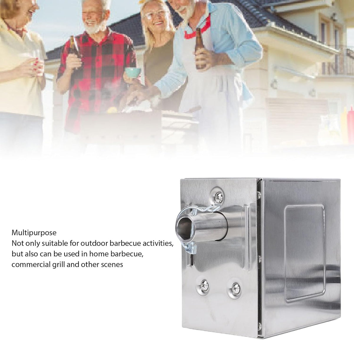 Stainless Steel Electric Grill Rotisserie Motor M257