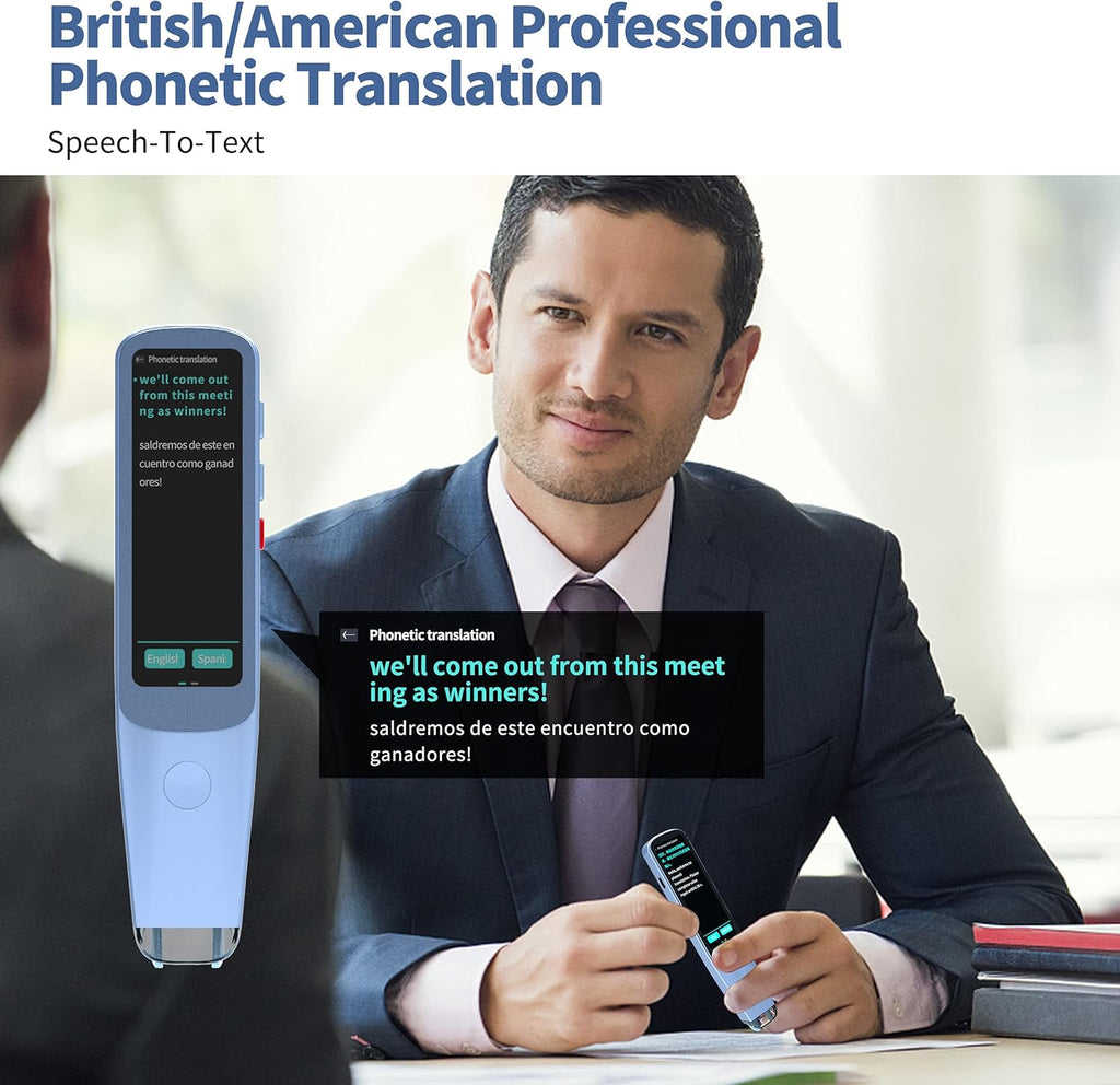 Scanner Pen Language Translator Device OCR Digital Reading Pen S78951