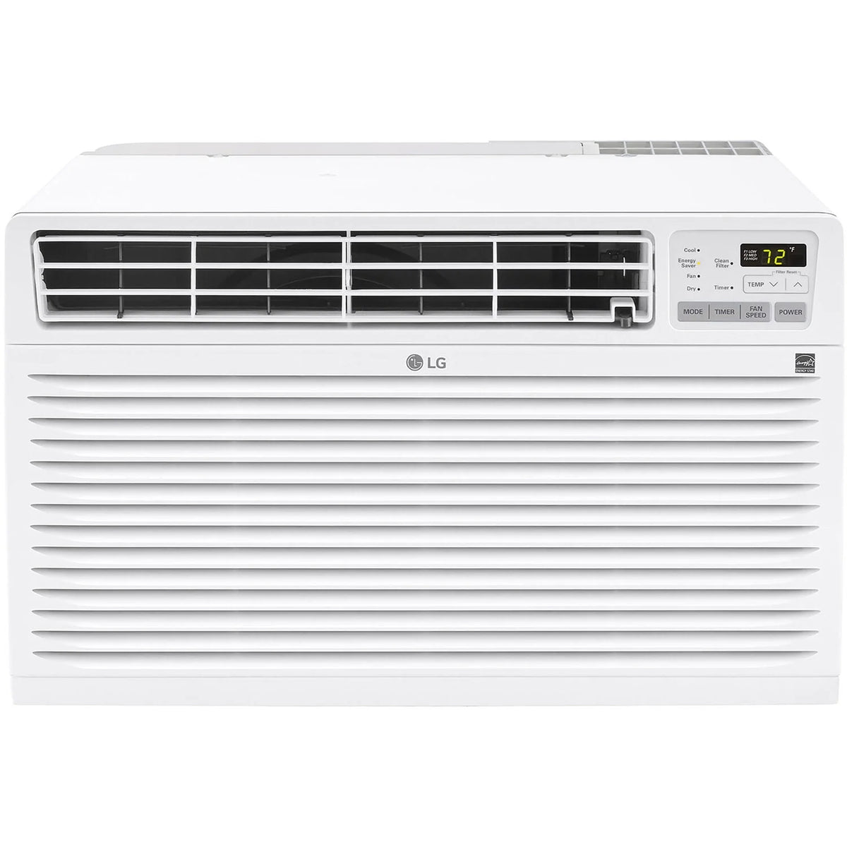 10,000 BTU 230-Volt Through-the-Wall Air Conditioner with Heater, White Q433