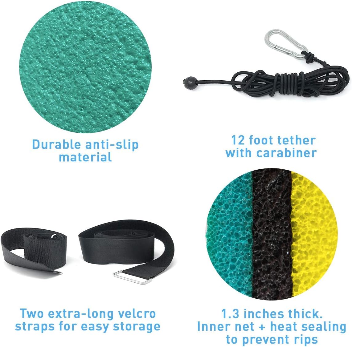 Extra Large Floating Water Mat for Lakes and Pools I29761
