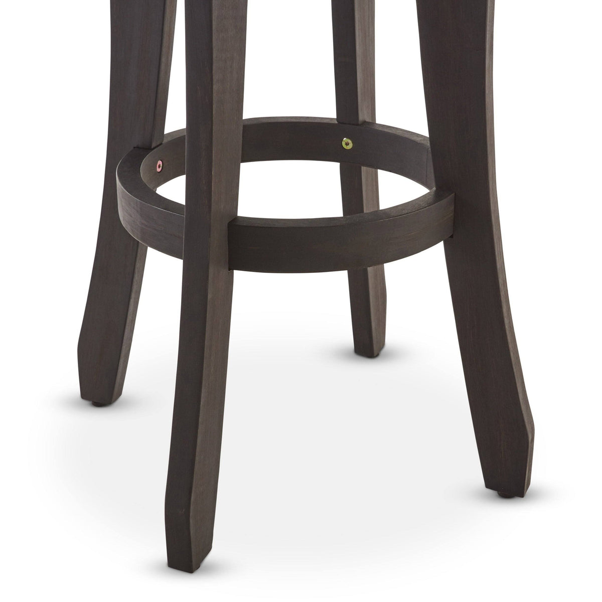 Set of 2 Dark Gray Acacia Barstool D6418