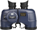 10x50 Waterproof Marine Binoculars with Rangefinder Compass G521