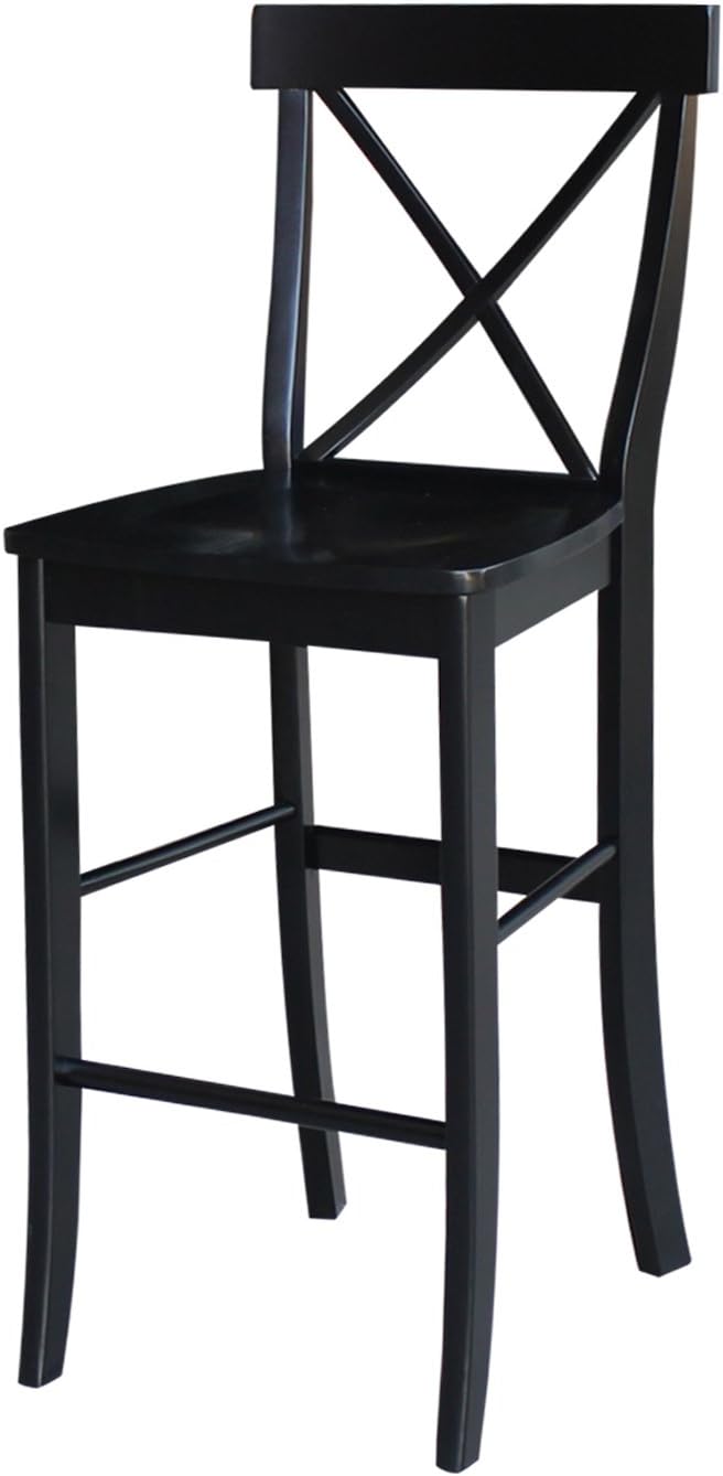 24 inch Pecan Barstool P607