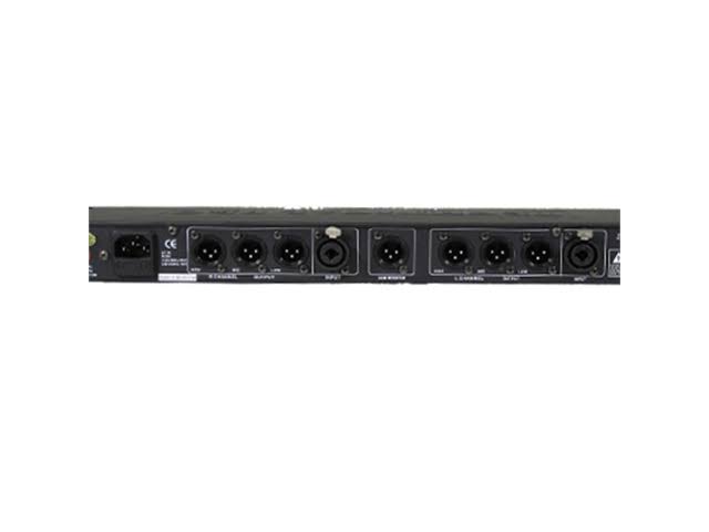 3 Way Crossover with Subwoofer Output Black L899