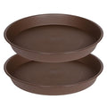2 Pack Black Plastic Bird Bath Bowl 19 inch N65736