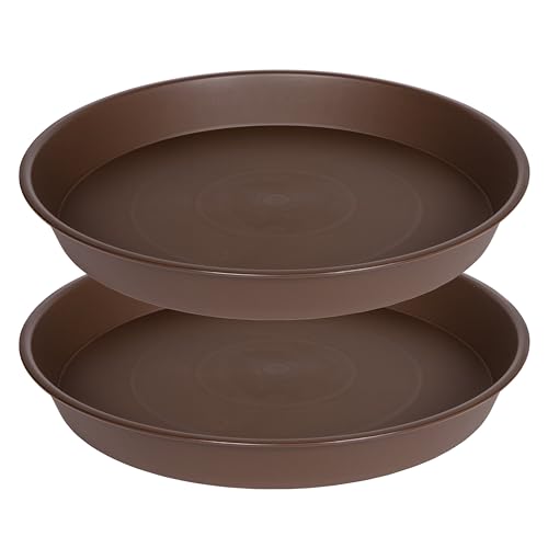 2 Pack Black Plastic Bird Bath Bowl 19 inch N65736