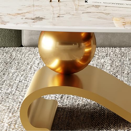 Gold Marble Top Coffee Table P32837
