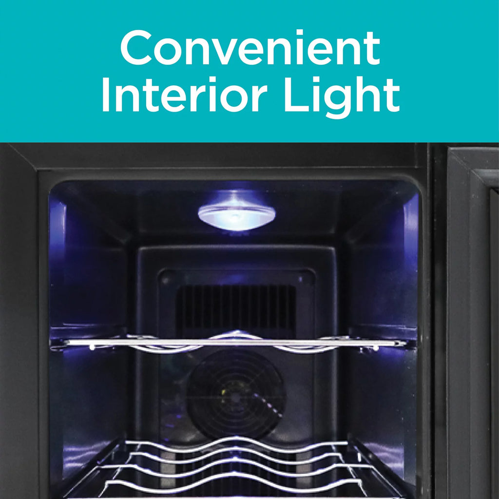 6-Bottle Wine Cellar with LED Display S599
