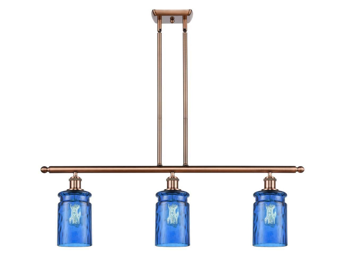 Antique Copper 3 Light Island Light G79185