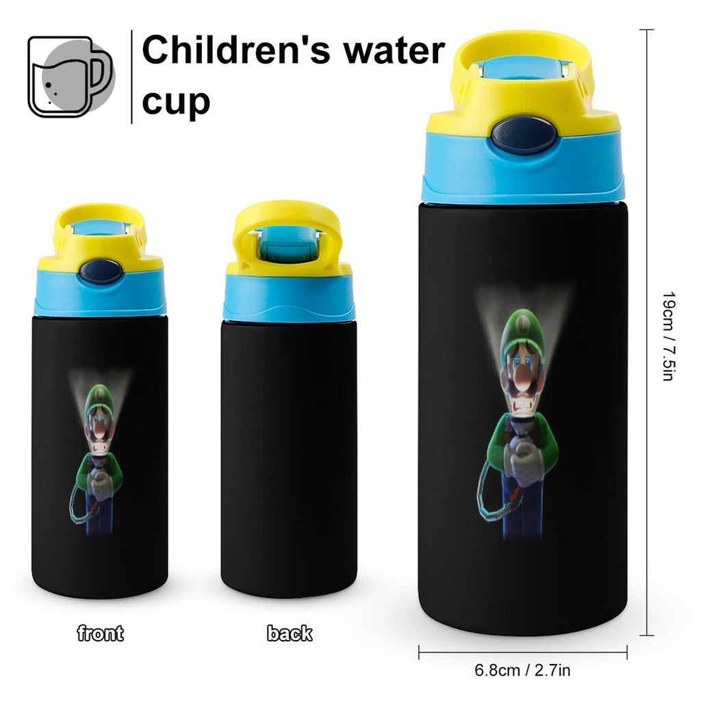 Insulated Stainless Steel Water Bottle With Straw Leak-Proof D7606