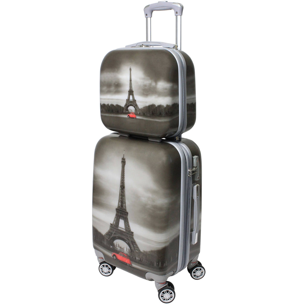 2-Piece Carry-On Hardside Spinner Luggage Set Q978137