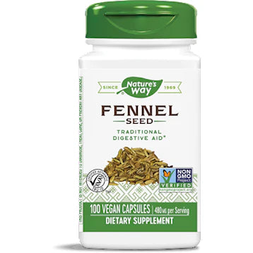 Fennel Seed 480 mg 100 Capsules A7039
