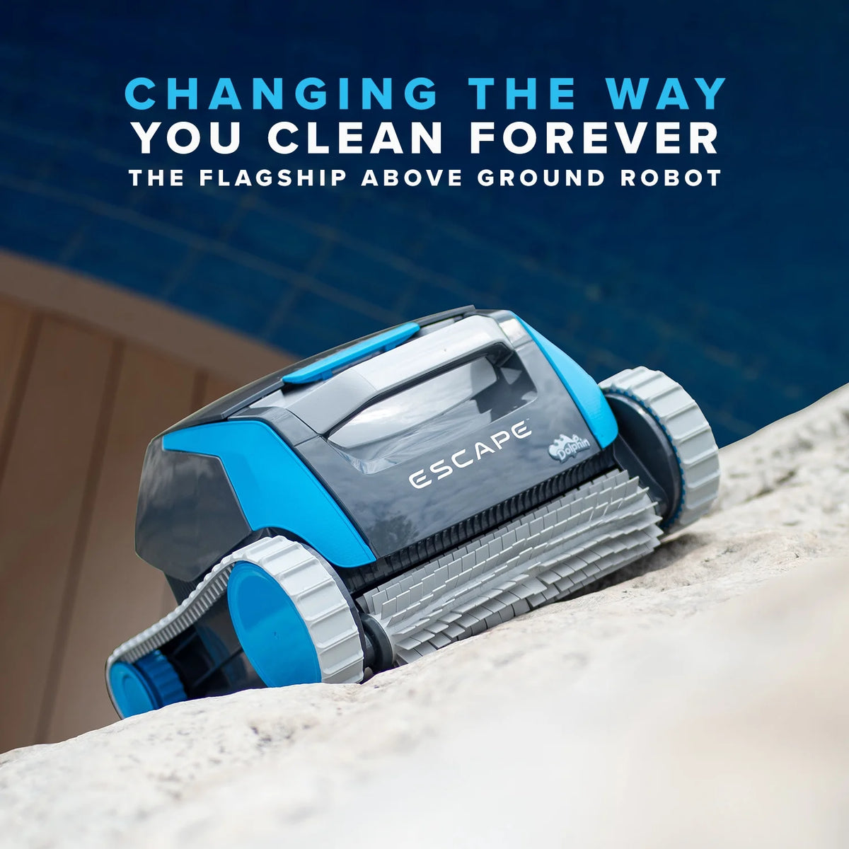 Robotic Above Ground Pool Cleaner with Top Load Filter Basket S699
