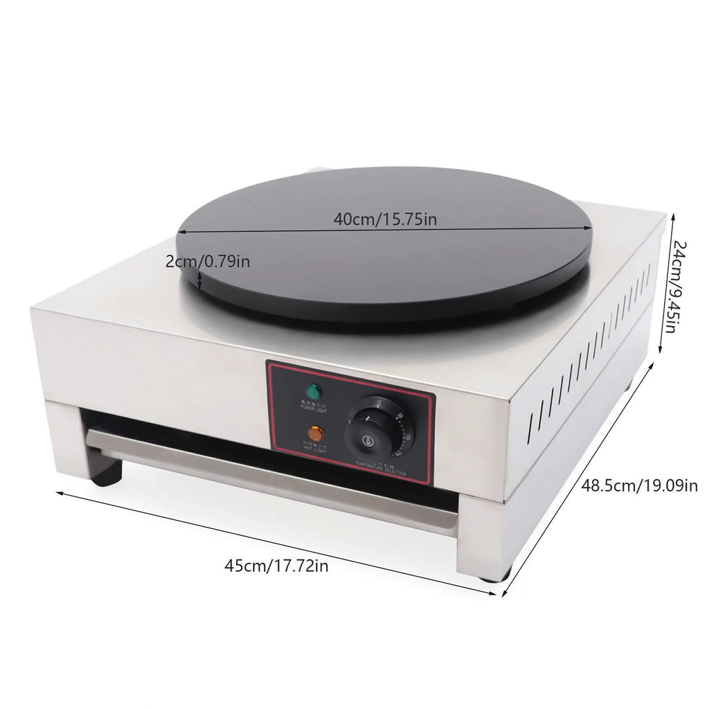 16 inch Non Stick Electric Crepe Maker Q568