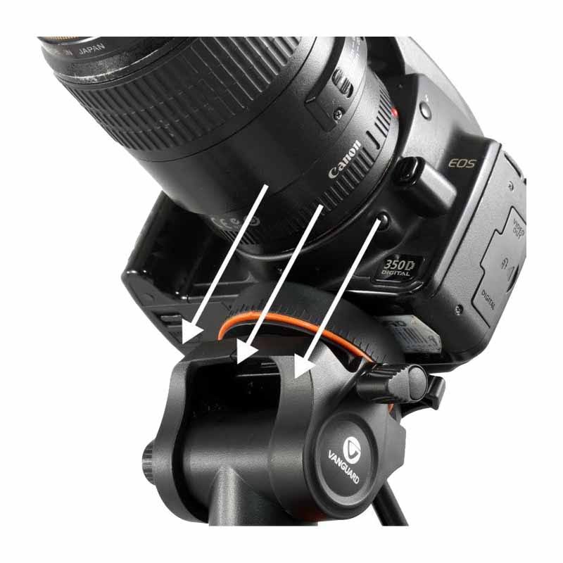 Aluminum Tripod with Pan Head F215097