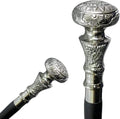Brass Handle Wooden Walking Cane 36" Z483827