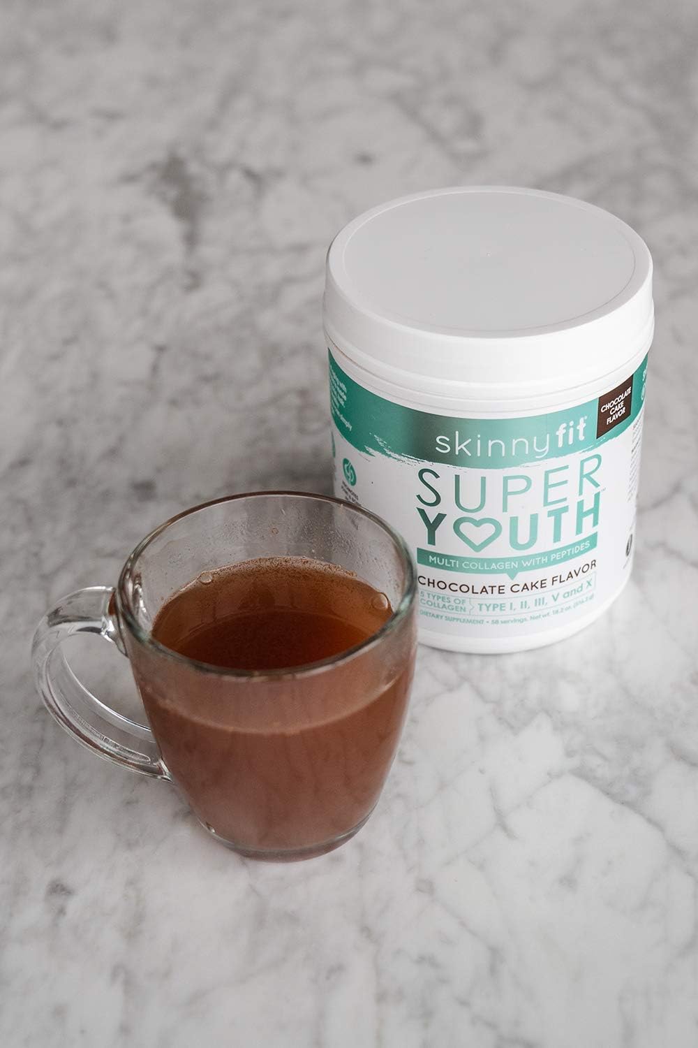 Multi-Collagen Peptide Powder Chocolate Cake Flavor, 58 Servings I7326