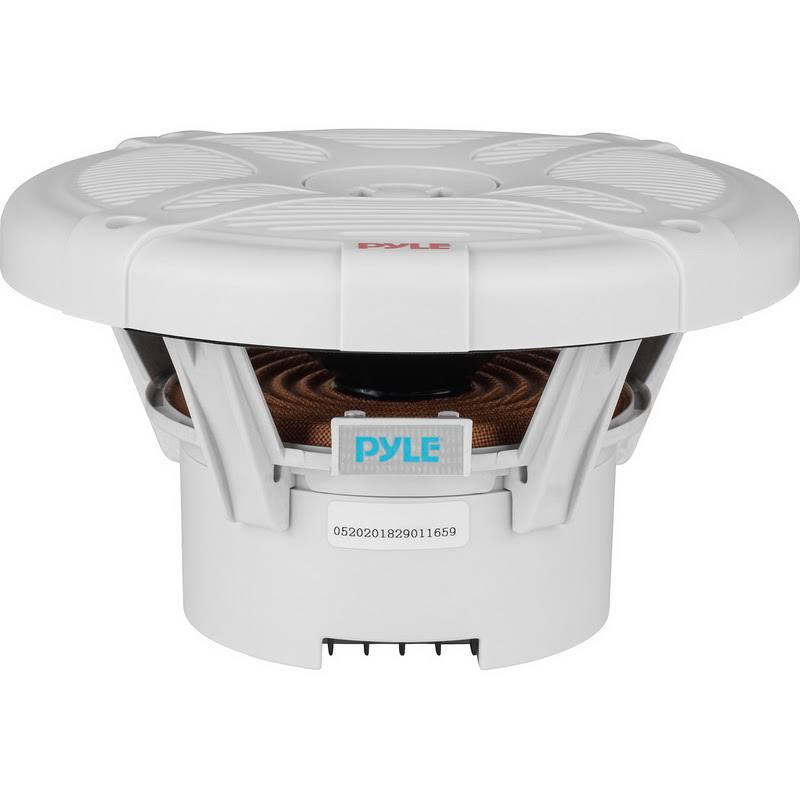 White 2-Way Marine Speakers - Pair - Wireless Z2618