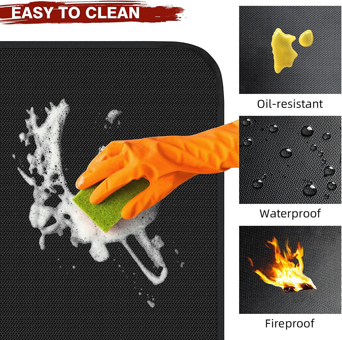 60*42in Fireproof Grill Mat Z675