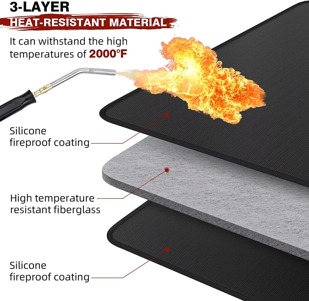 60*42in Fireproof Grill Mat Z675