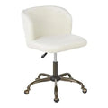 Cream Velvet Task Chair E452
