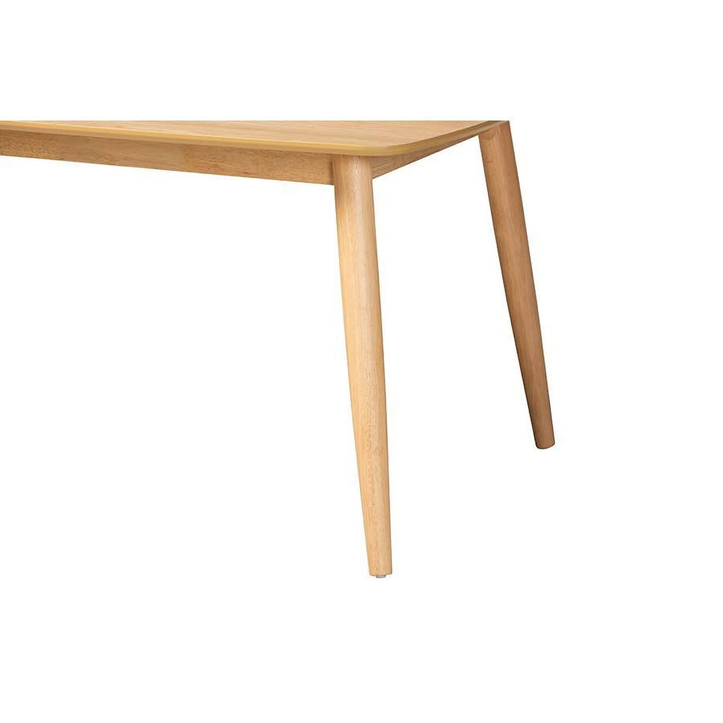 Natural Oak Finished Wood Dining Table Z349