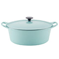Cast Iron Covered Dutch Oven, 6.5 qt Y776