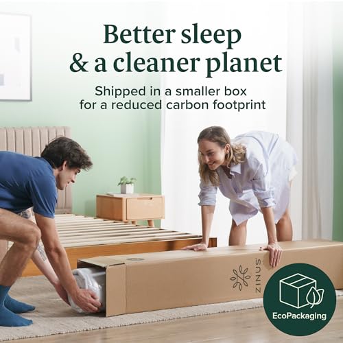 5 Inch Green Tea Memory Foam Mattress, Twin, Medium Firm Q248551