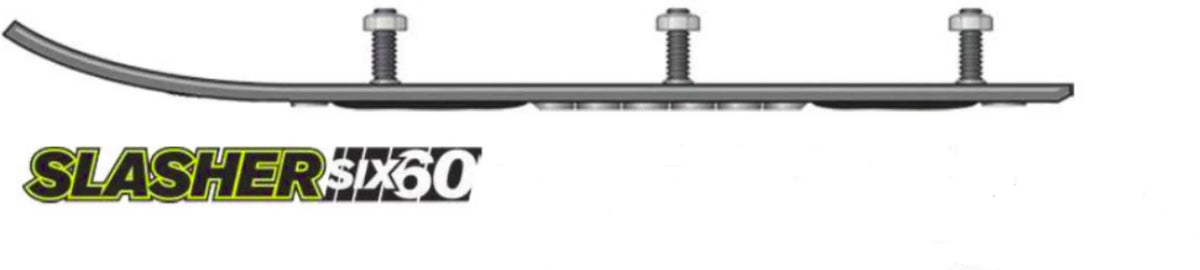 Slasher Wearbar and Carbides for SKI-DOO 300F 2007-2008 H37139