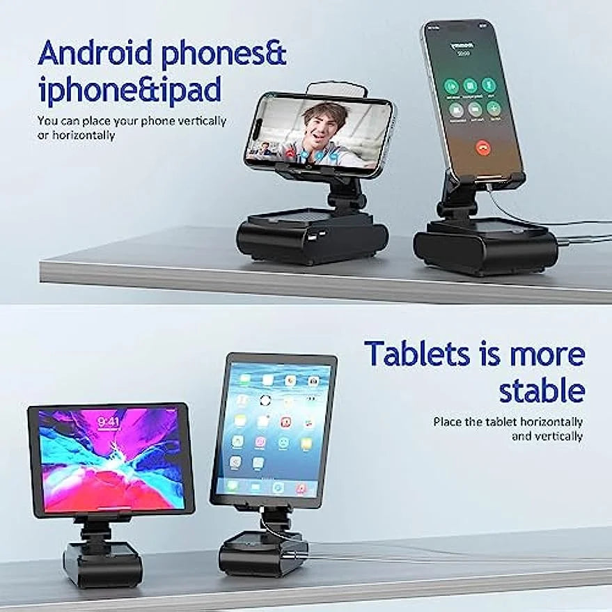 Cell Phone Stand with Wireless Bluetooth Speaker O984108