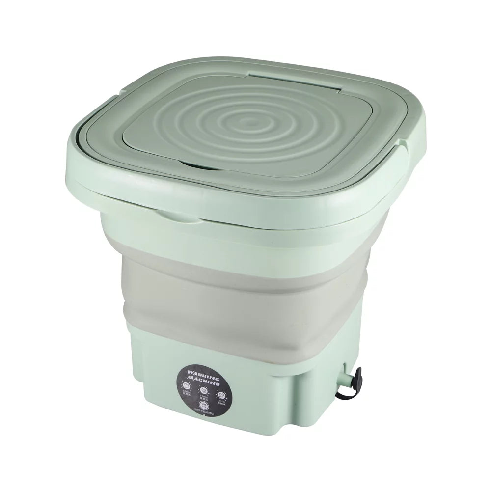 Green 8L Portable Folding Washer E330