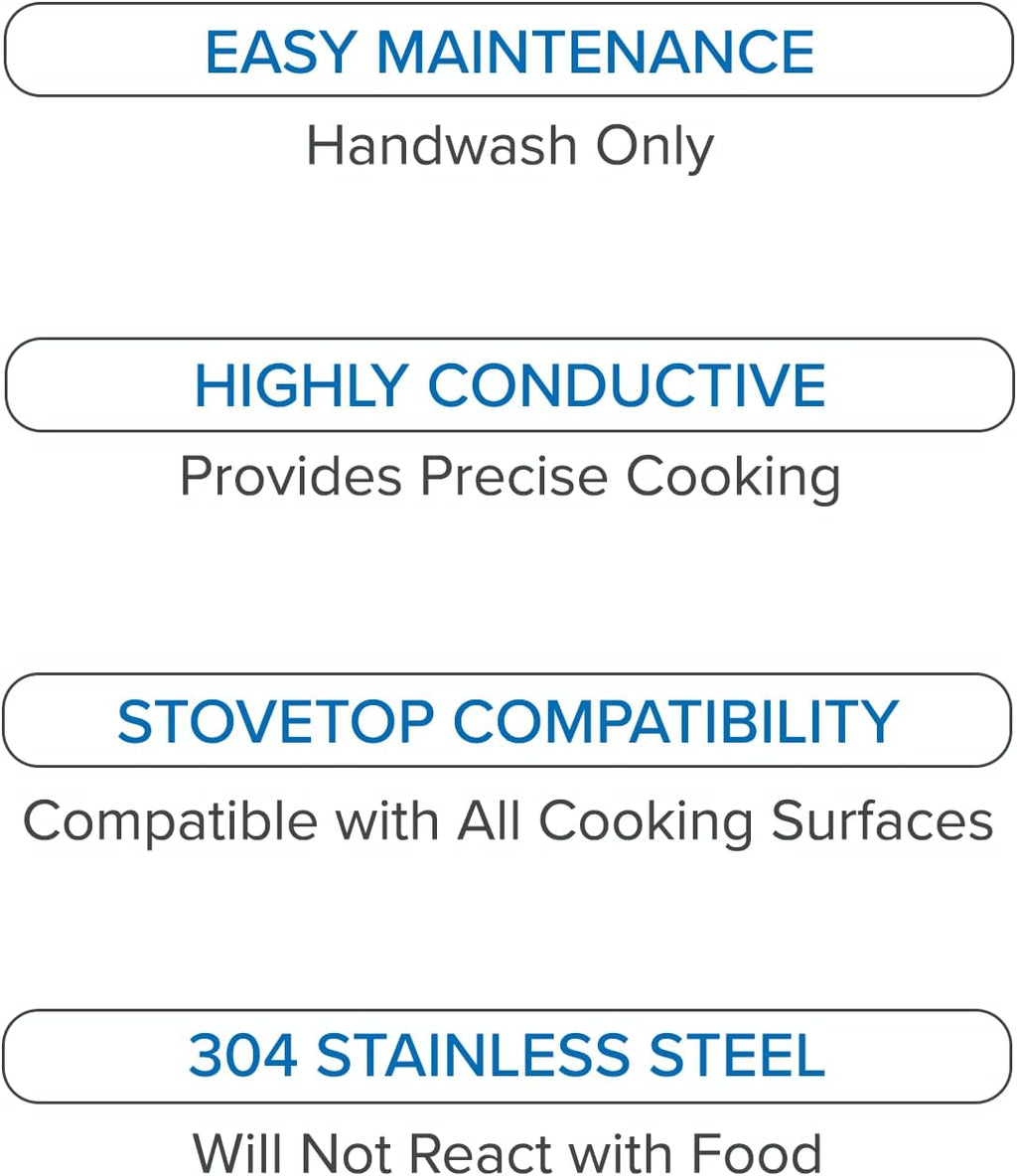 9 Piece Copper Clad Cookware Set H222126