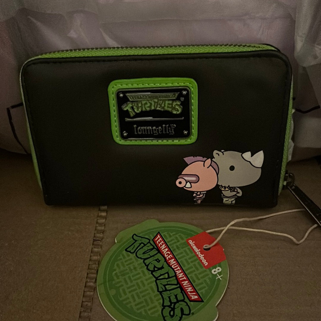 Teenage Mutant Ninja Turtles Sewer Cap Zip Around Wallet S272109