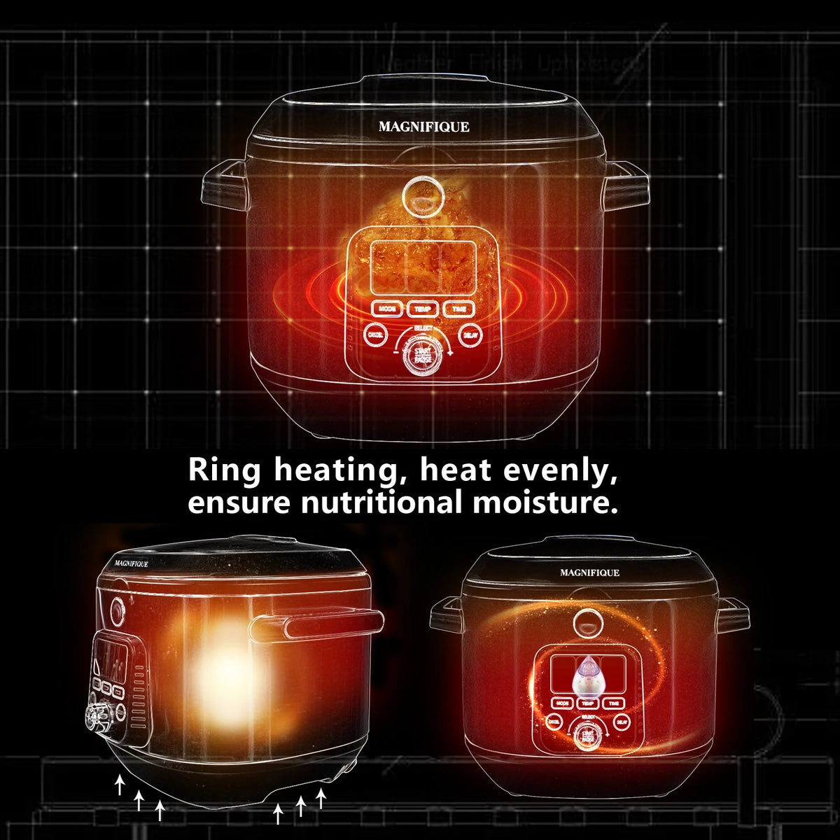 6 QT Sous Vide Water Bath Cooker S281702