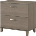 2 Drawer Lateral File Cabinet Mocha Cherry V81824
