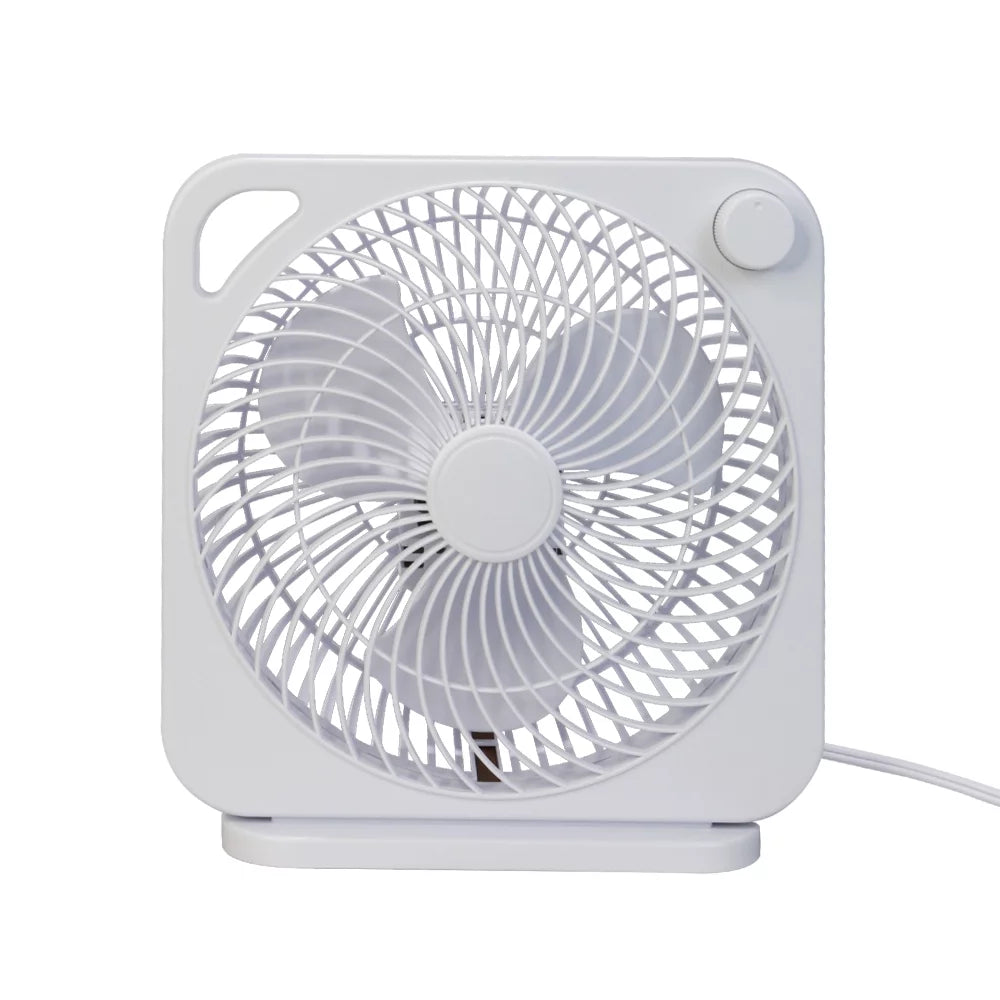 9 inch Box Fan, 3 Speeds, Black S70123