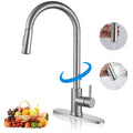 304 Stainless Steel Pull Down Kitchen Faucet G55435