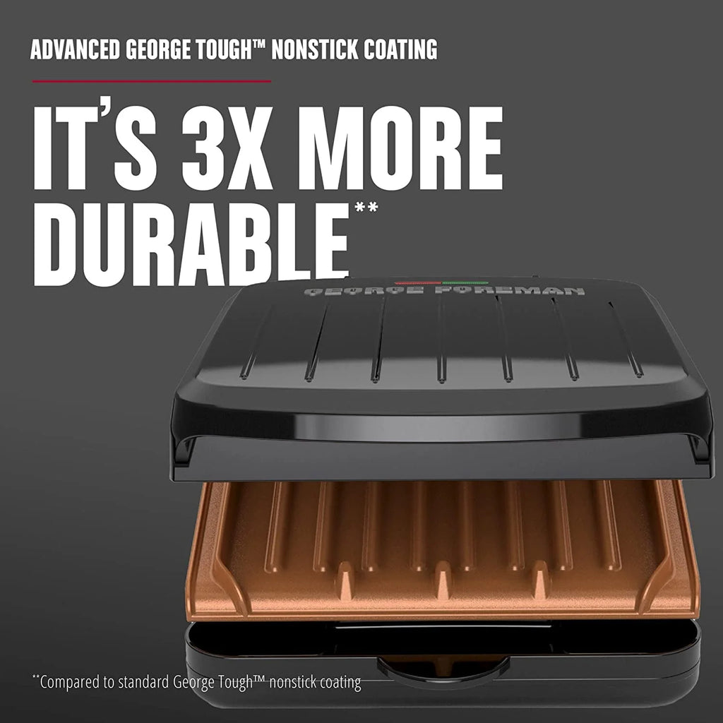 Black Electric Indoor Grill and Panini Press E4888