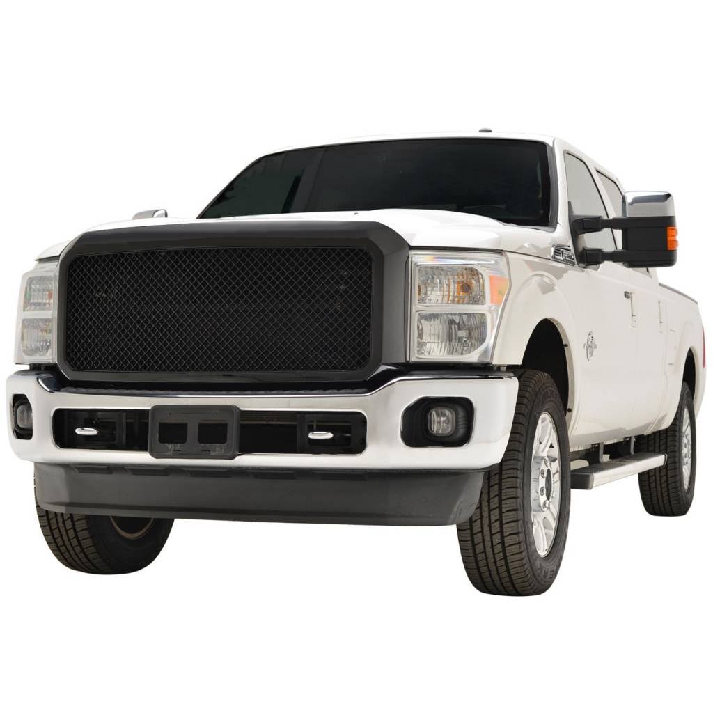 Mesh Front Hood Grille ABS Replacement Upper Full Grill U17590