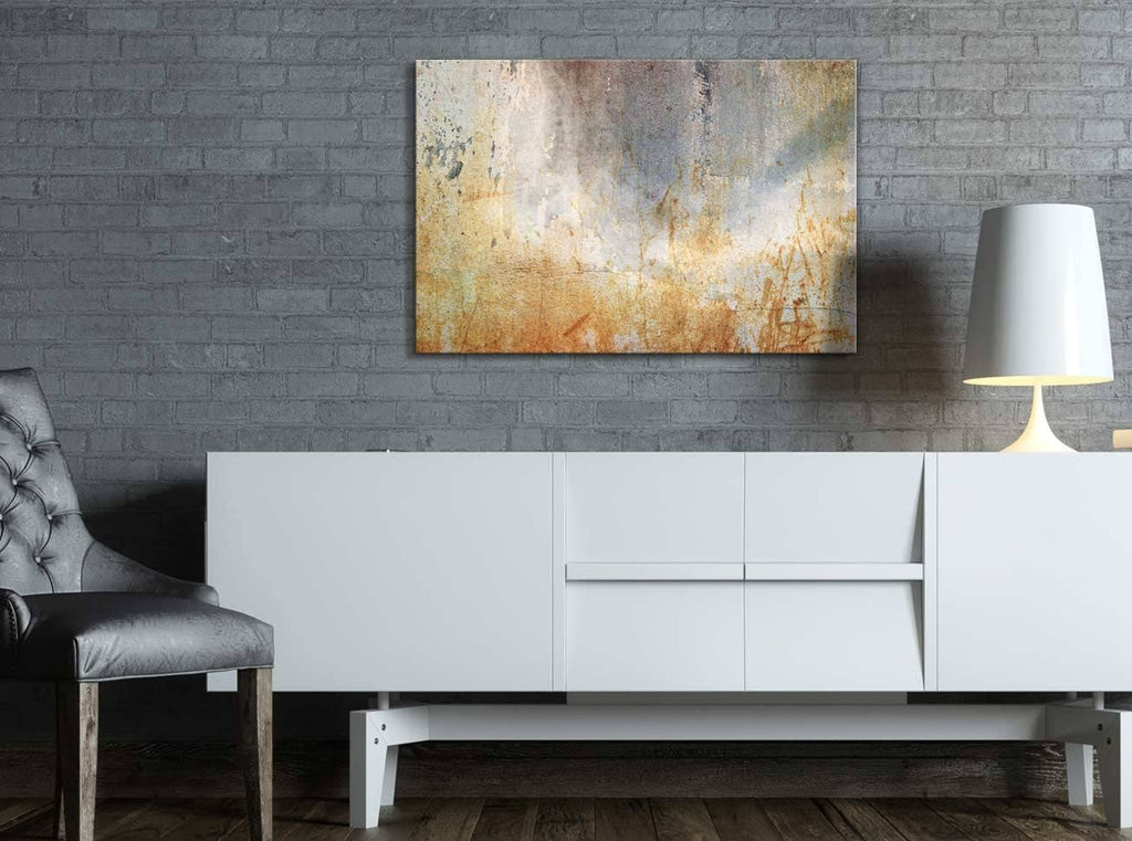 Rusty Iron Slate Composition Giclee Print Canvas Art E22196