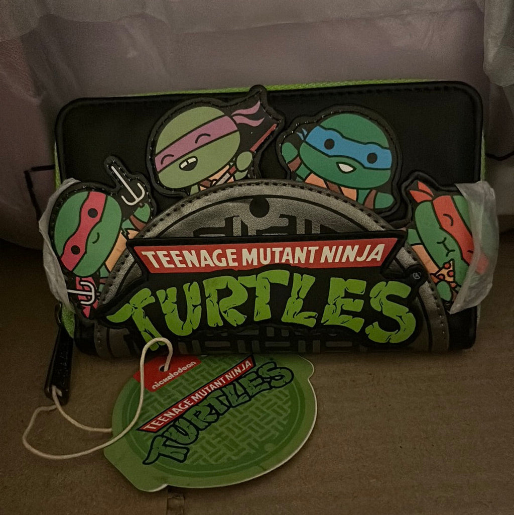 Teenage Mutant Ninja Turtles Sewer Cap Zip Around Wallet S272109