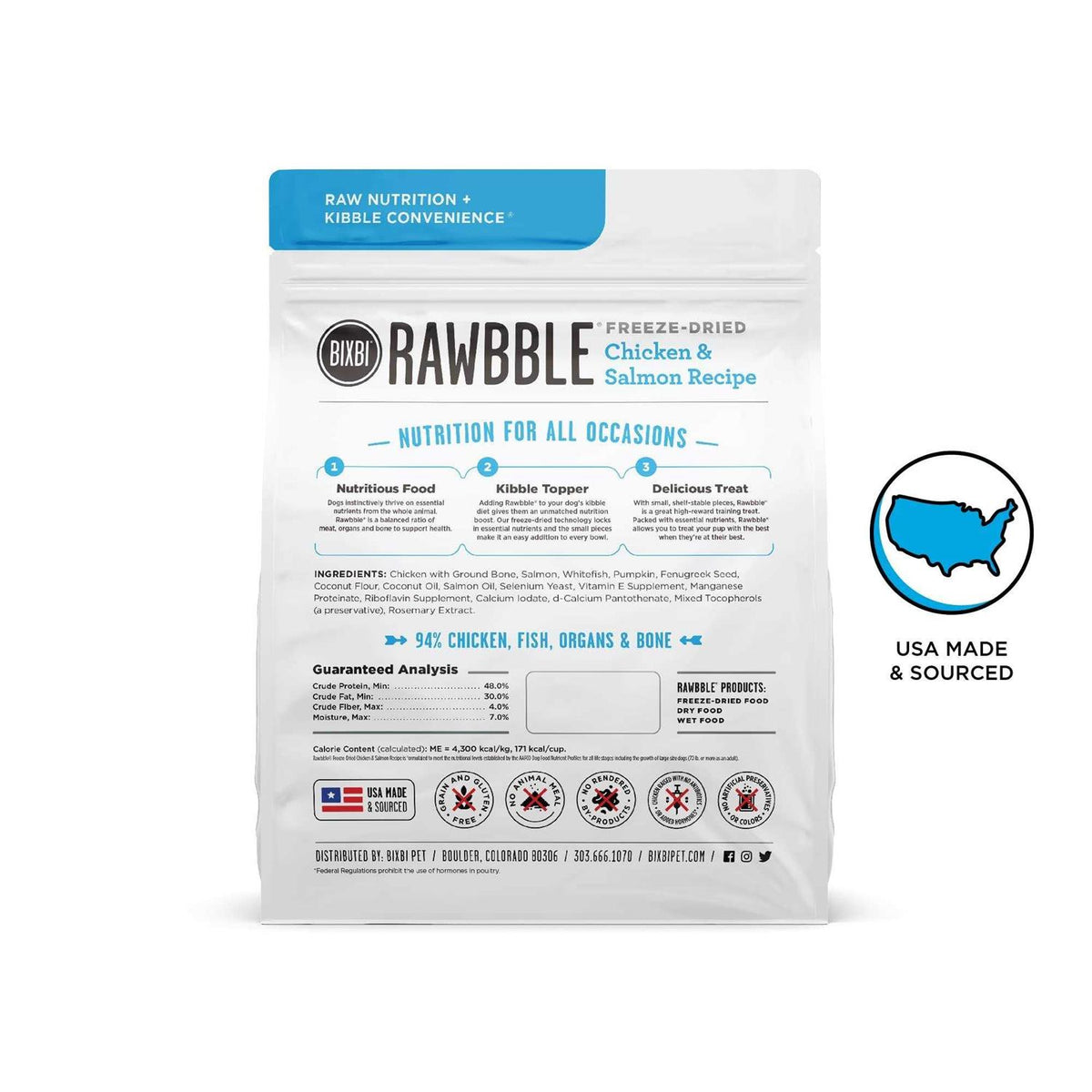 Chicken Freeze-Dried Dog Food P343