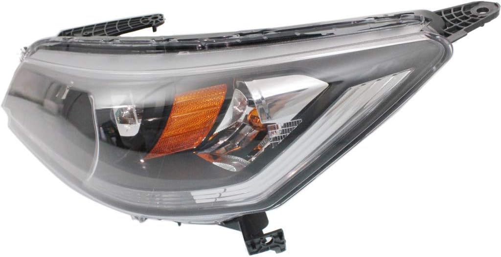Headlight Assembly Halogen Driver Side W6382