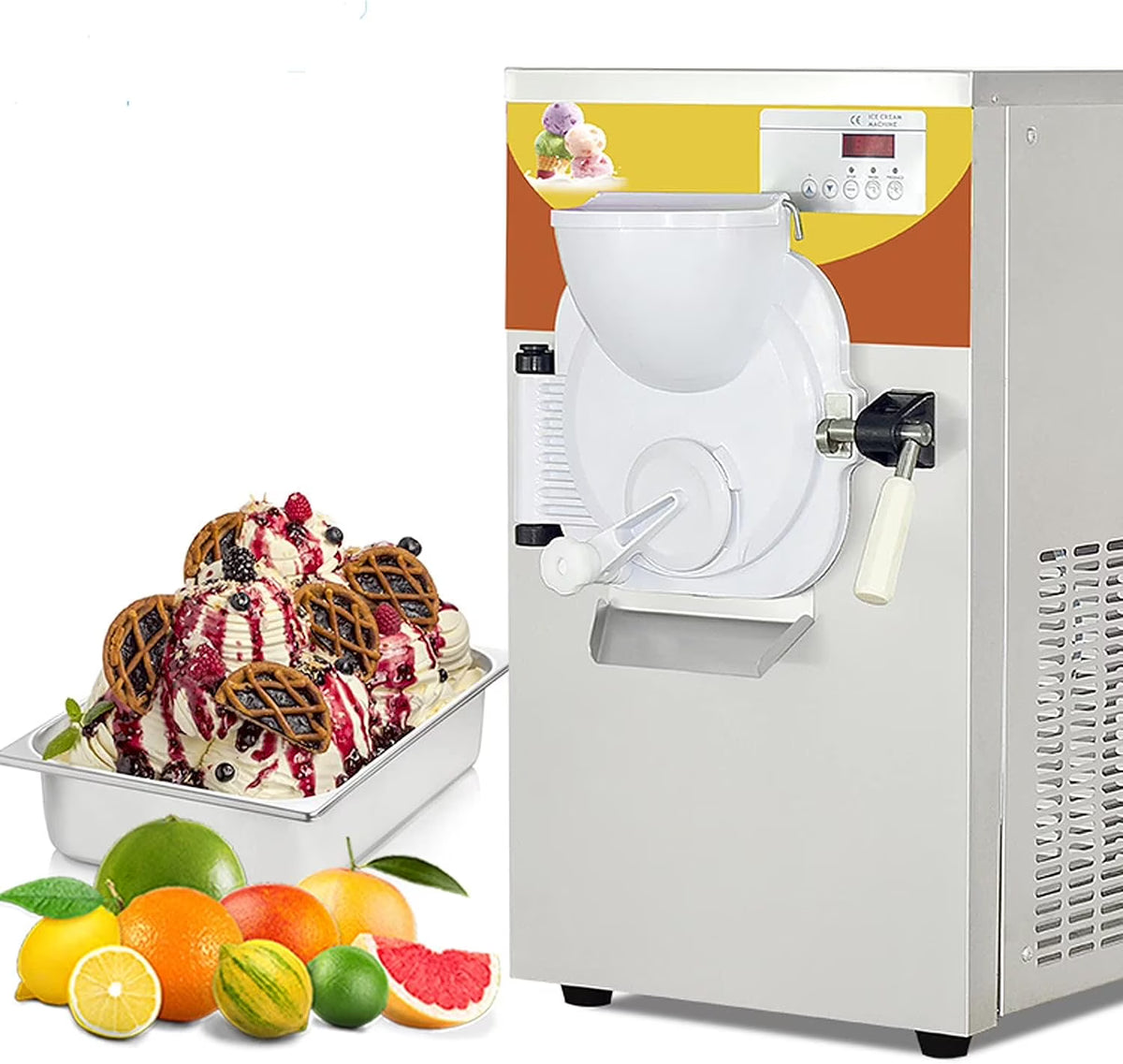 Gelato Hard Ice Cream Machine, 8-11 gal per Hour E512045