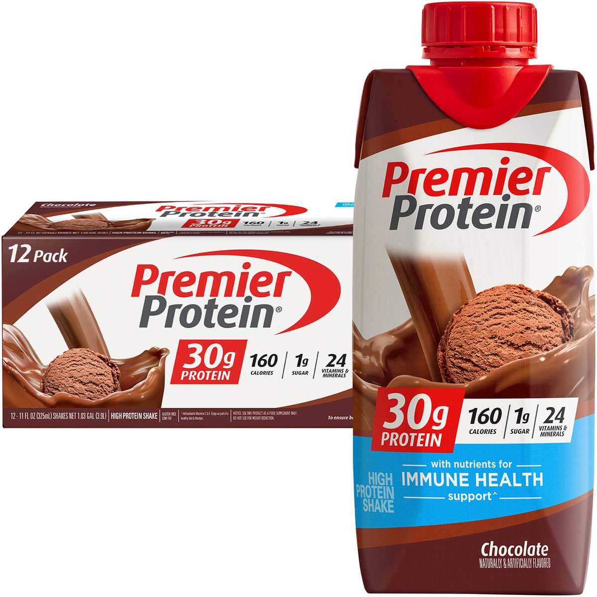 Chocolate Protein Shake 30g 11 fl oz 12 Ct B23682